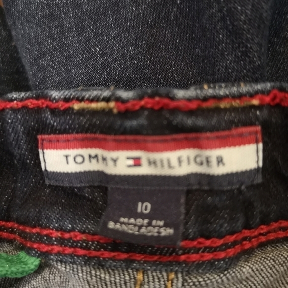 Jeans TOMMY Hilfiger Kids, Stretch Slim Straight Jean, Size 10 or 12 - Picture 11 of 13